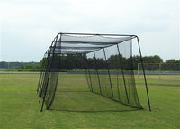 Thumbnail for Standard Batting Cage Package 40x10x10 #36 Net & Frame