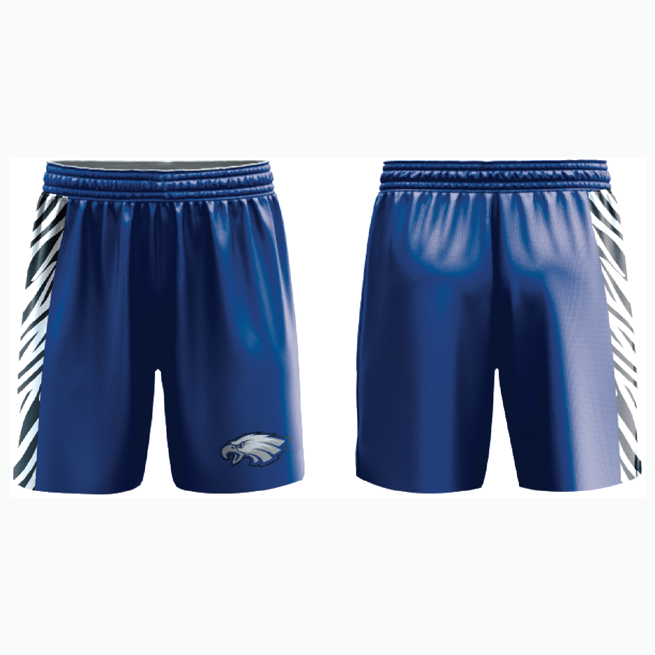 Standard Elastic Waist Shorts (Men’s 7″) Pockets example 16