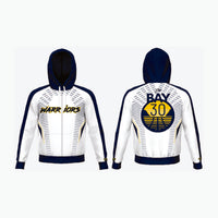 Thumbnail for Full-Zip Hooded Warm-Up Jacket example 17