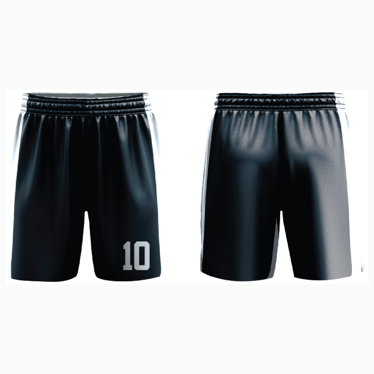 Standard Elastic Waist Shorts (Men’s 7″) Pockets example 18