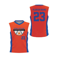 Thumbnail for Pro V-Neck Sleeveless Softball Jersey