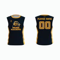 Thumbnail for Pro Sleeveless Pullover Crewneck Baseball Jersey example 8
