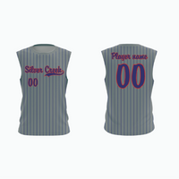 Thumbnail for Pro Sleeveless Pullover Crewneck Baseball Jersey example 5