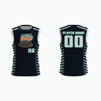 Thumbnail for Sleeveless Pullover V-Neck Baseball Jersey example 6