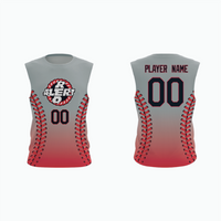 Thumbnail for Pro Sleeveless Pullover Crewneck Baseball Jersey example 7