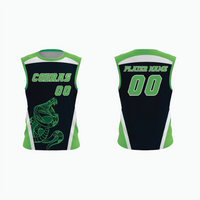 Thumbnail for Pro Sleeveless Pullover Crewneck Baseball Jersey example 15