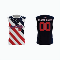 Thumbnail for Pro Sleeveless Pullover Crewneck Baseball Jersey example 11