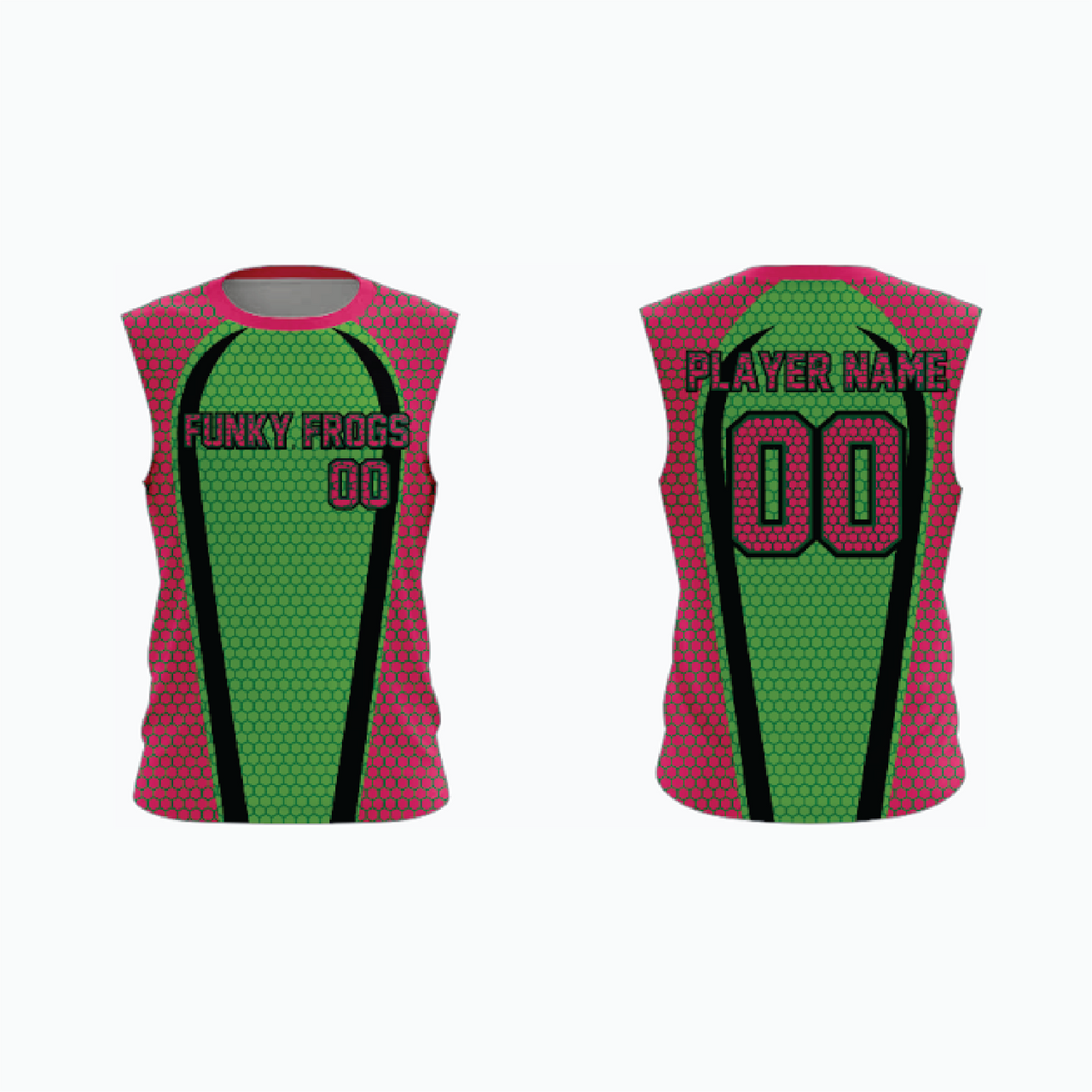 Sleeveless Pullover V-Neck Baseball Jersey example 12