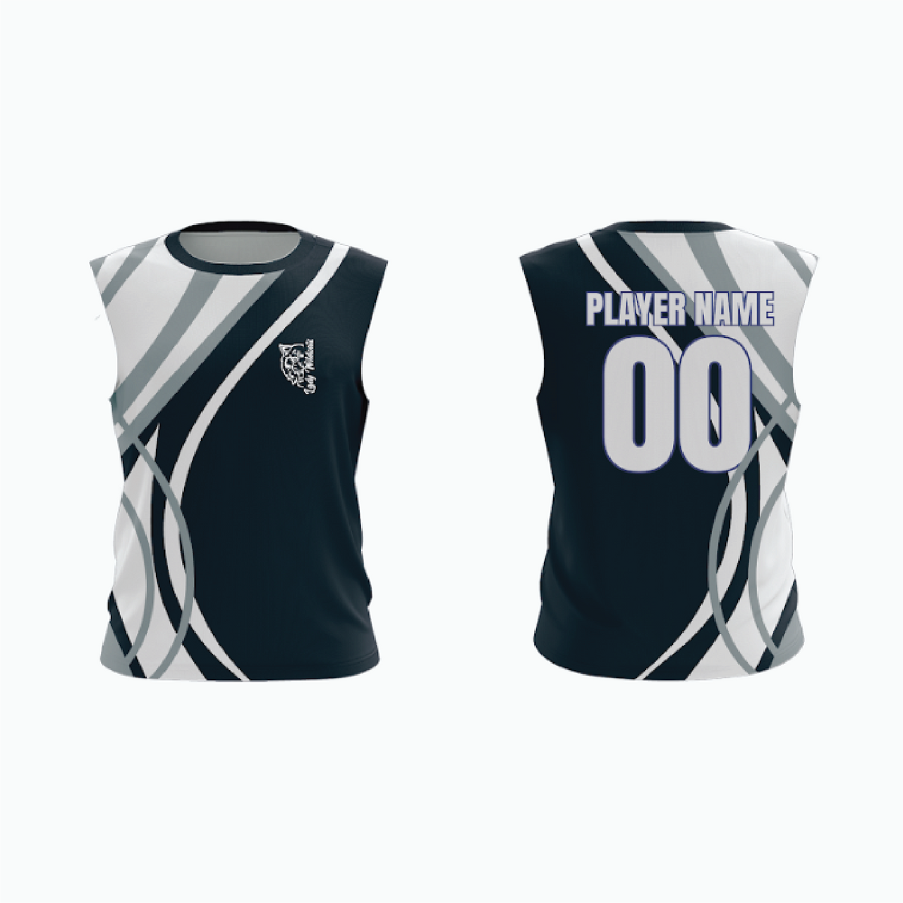 Sleeveless Pullover V-Neck Baseball Jersey example 13
