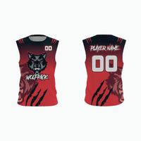 Thumbnail for Pro Sleeveless Pullover Crewneck Baseball Jersey example 20