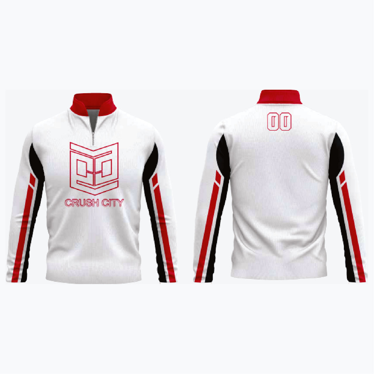 1/4 Zip Fleece Sweatshirt (Men’s, Women’s, Youth) example 16