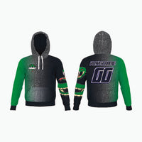 Thumbnail for Full-Zip Hooded Warm-Up Jacket example 18