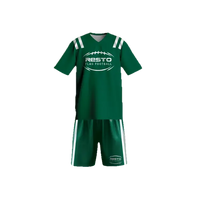 Thumbnail for Short Sleeve V-Neck Jersey and Short Kit