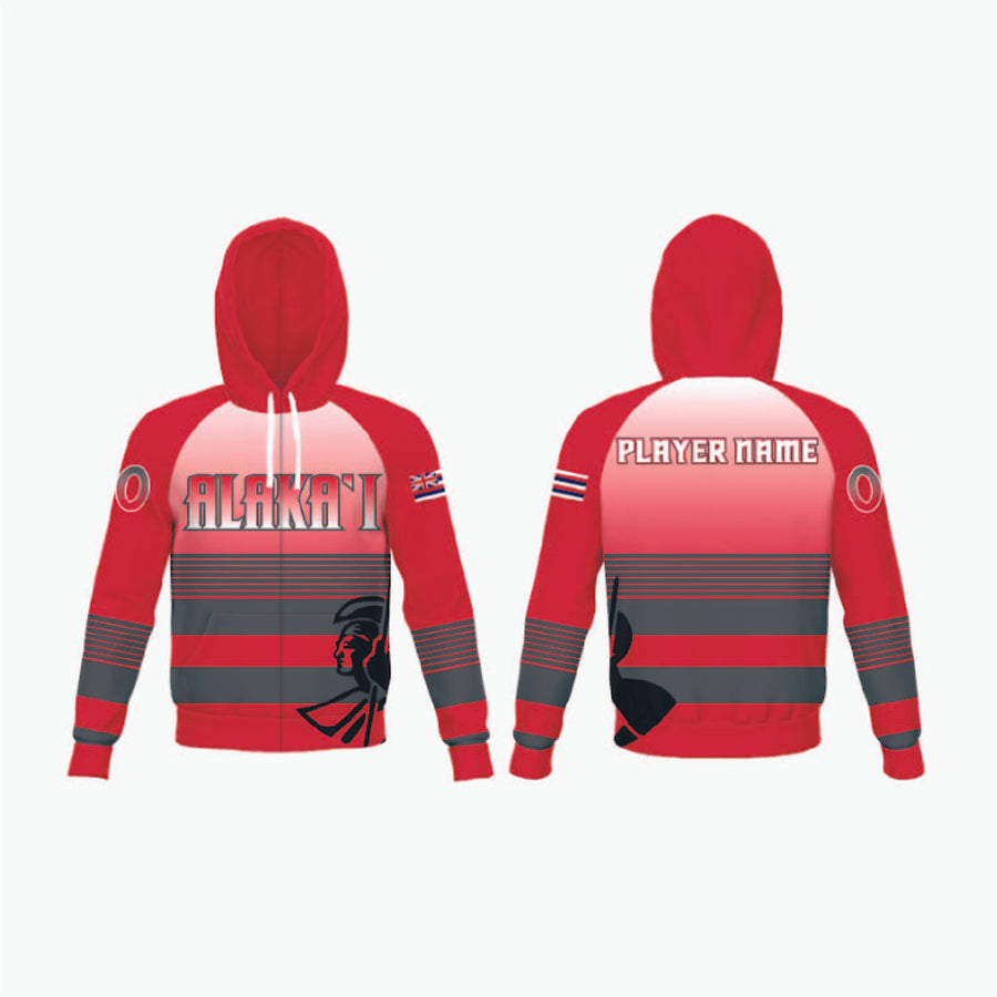 Full-Zip Hooded Warm-Up Jacket example 19