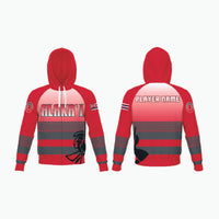 Thumbnail for Full-Zip Hooded Warm-Up Jacket example 19