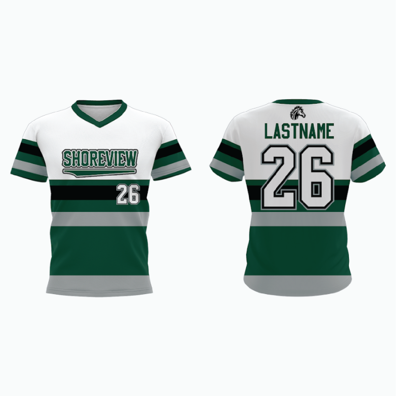 V-Neck Pullover Baseball Jersey example 15