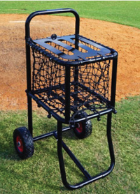Thumbnail for Pro Ball Cart- Medium w/ Lid w/ Bungee Net Saver