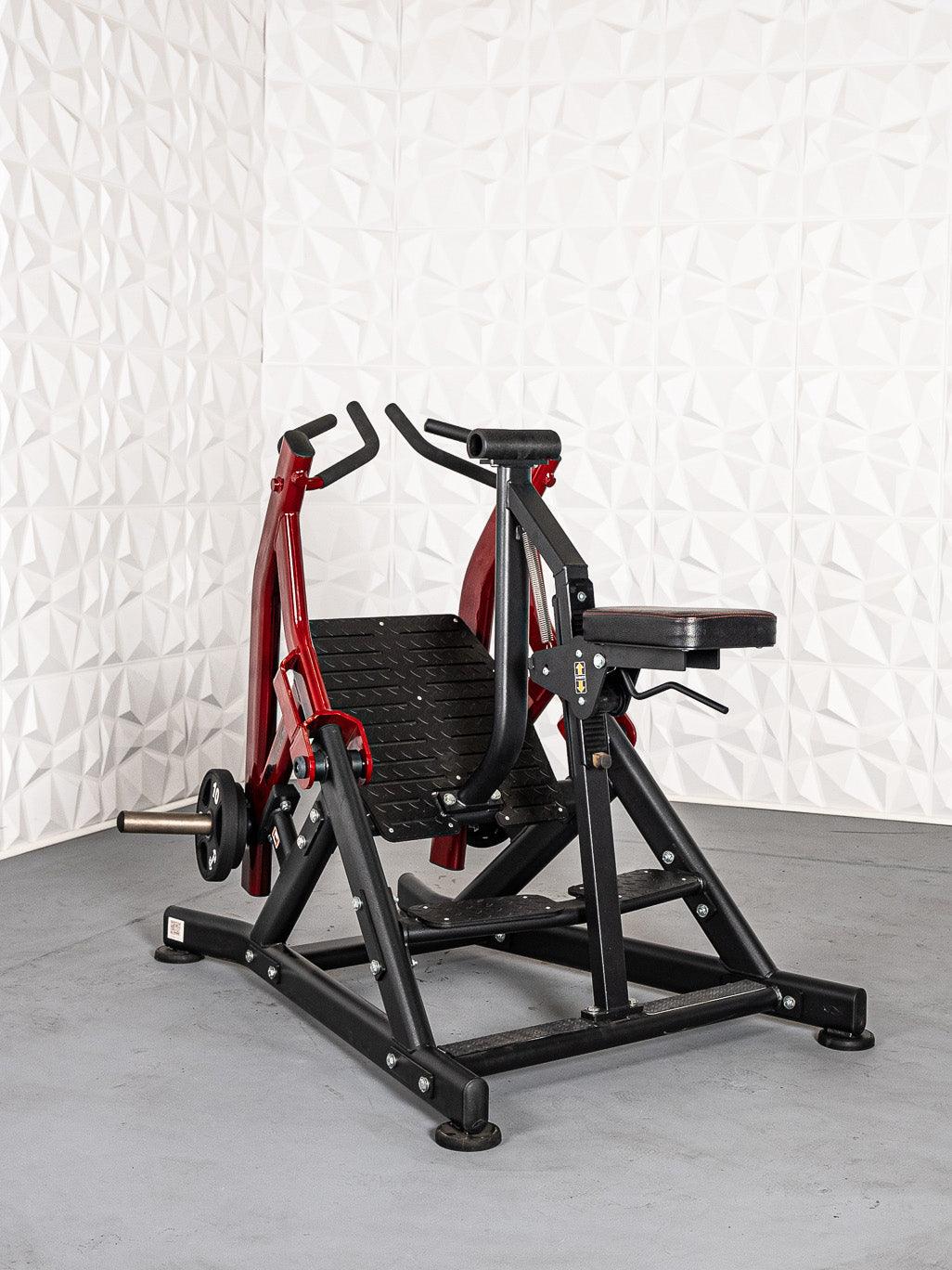 Pro Strength Seated Row - Muscle D Fitness - Commercial Grade - Plate Loaded - Iso-Lateral Training