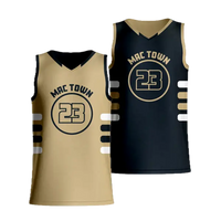 Thumbnail for Reversible V-Neck Jersey (Single-Ply)