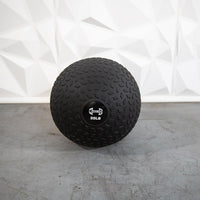 Thumbnail for Muscle D Slam Ball - Muscle D Fitness - Tire Track Design - Thick Outer Shell