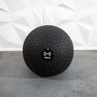 Thumbnail for Muscle D Slam Ball - Muscle D Fitness - Tire Track Design - Thick Outer Shell