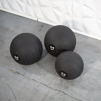 Thumbnail for Muscle D Slam Ball - Muscle D Fitness - Tire Track Design - Thick Outer Shell