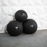 Thumbnail for Muscle D Slam Ball - Muscle D Fitness - Tire Track Design - Thick Outer Shell