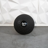 Thumbnail for Muscle D Slam Ball - Muscle D Fitness - Tire Track Design - Thick Outer Shell