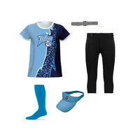 Thumbnail for League Ultra – Pullover Jersey, Pant, Visor, Sock, and Belt (RESTO Flex Visor, V-neck, Crewneck, or Sleeveless Jersey, and Stock Sock)