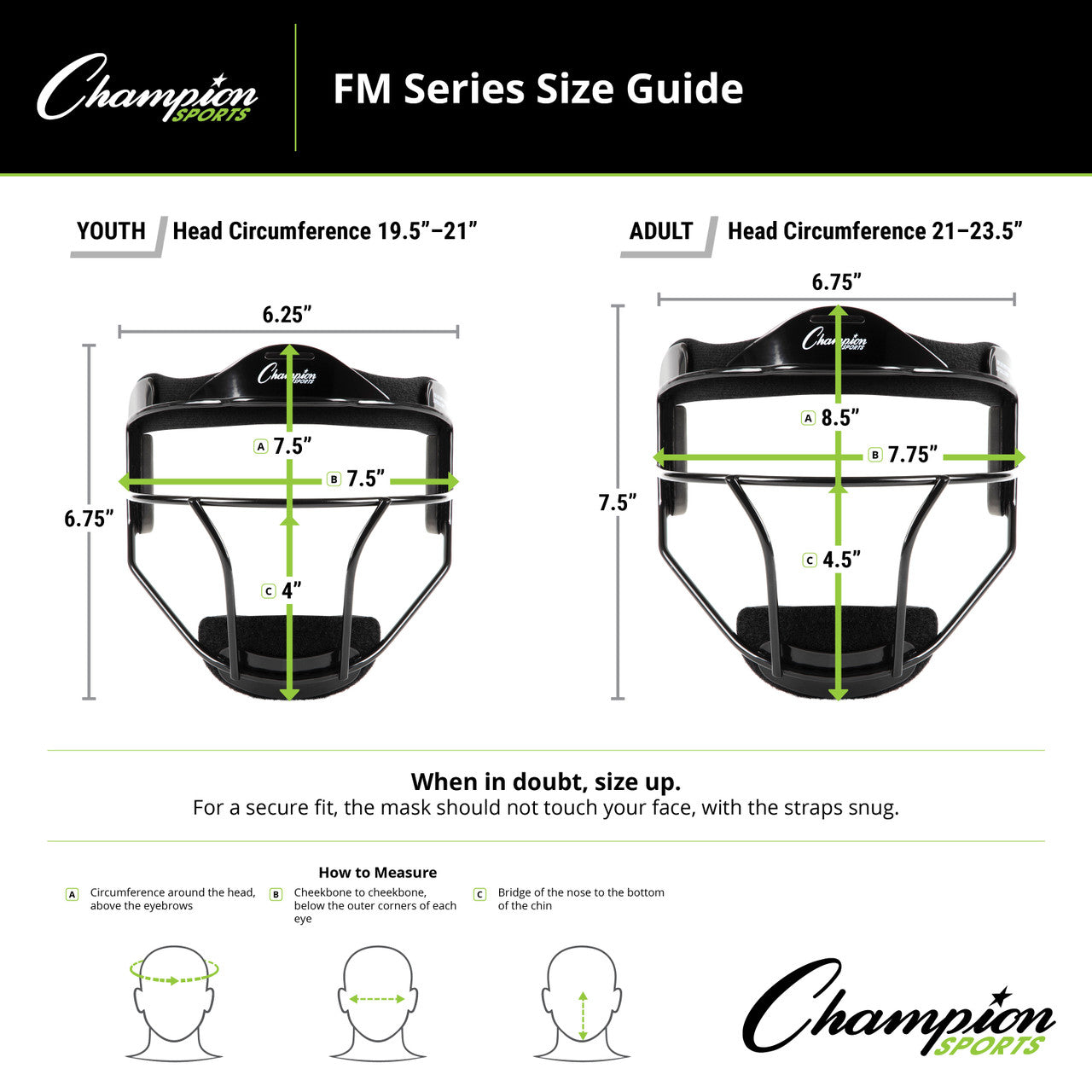 Youth Softball Face Mask | Lightweight Protective Field Mask