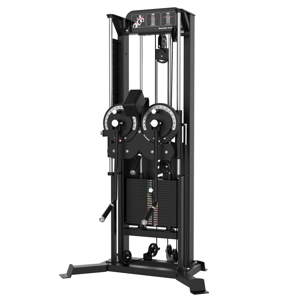 Excel Multi-Flight Trainer - Muscle D Fitness - Adjustable height - Selectorized Shoulder / Chest Machine