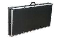 Thumbnail for Black rectangular hard case with silver aluminum trim and a black handle on top.