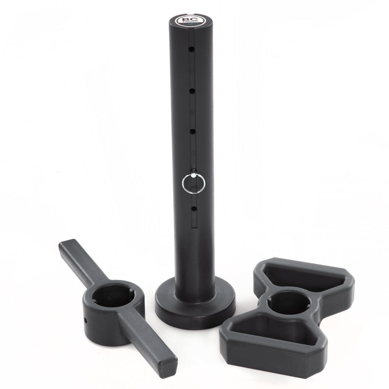 BC Strength T-Bell plate-loaded training tool with prone and neutral grip handles