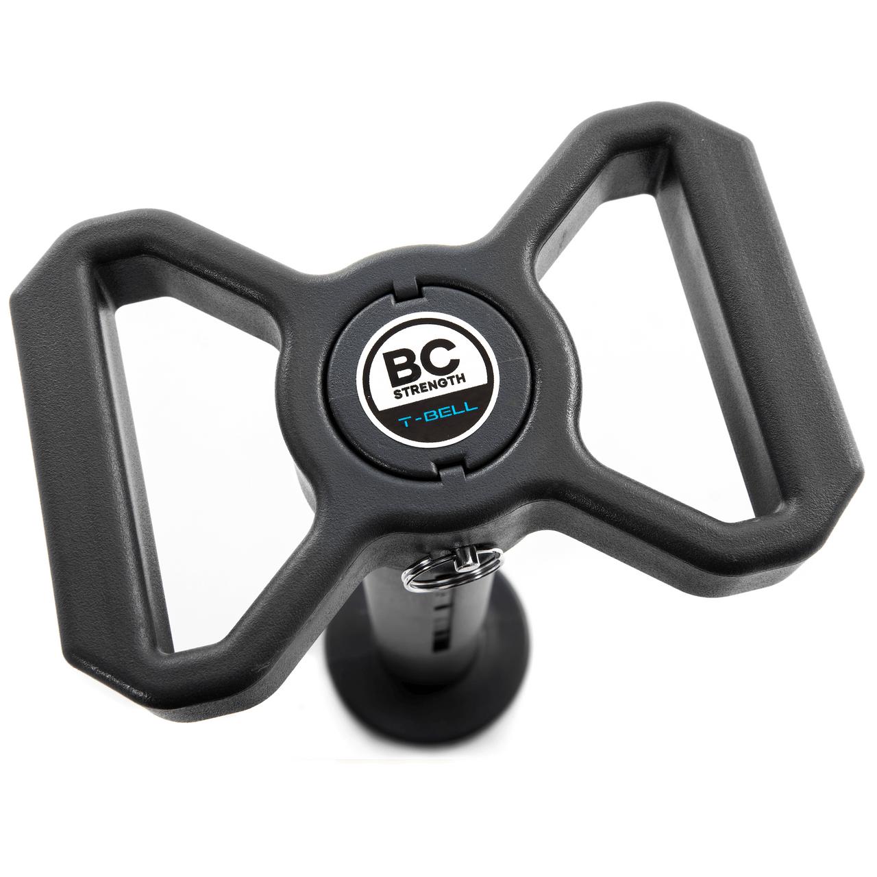 BC Strength T-Bell plate-loaded training tool with prone and neutral grip handles