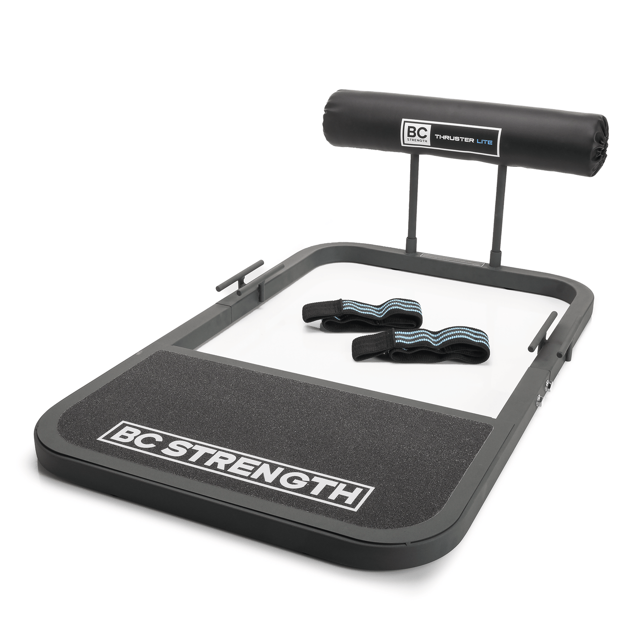BC Strength Thruster Lite portable banded hip thrust machine with welded steel frame