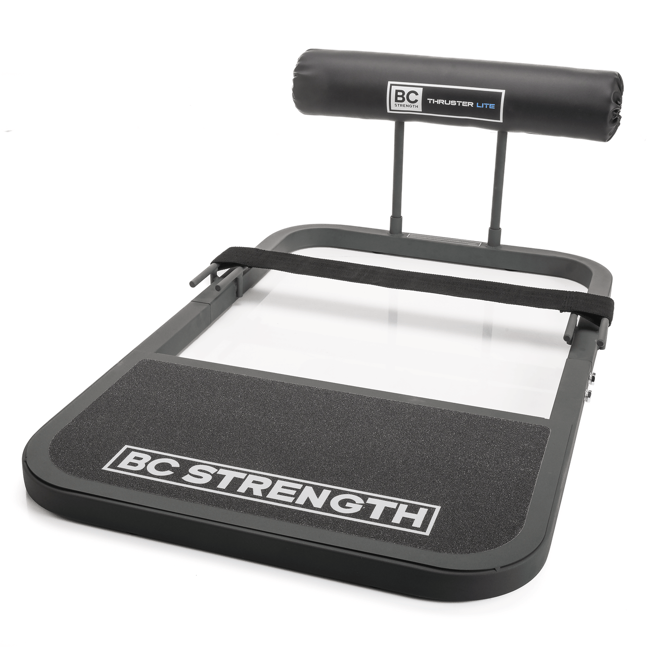 BC Strength Thruster Lite portable banded hip thrust machine with welded steel frame