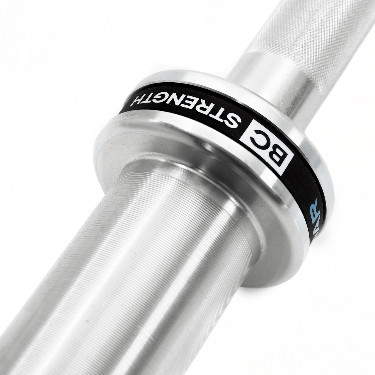 BC Strength Thruster Bar heavy-duty barbell for loaded hip thrusts and glute training
