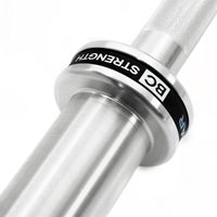 Thumbnail for BC Strength Thruster Bar heavy-duty barbell for loaded hip thrusts and glute training