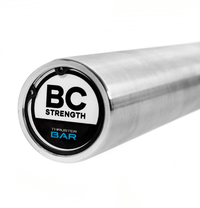 Thumbnail for BC Strength Thruster Bar heavy-duty barbell for loaded hip thrusts and glute training