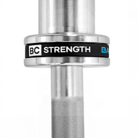 Thumbnail for BC Strength Thruster Bar heavy-duty barbell for loaded hip thrusts and glute training