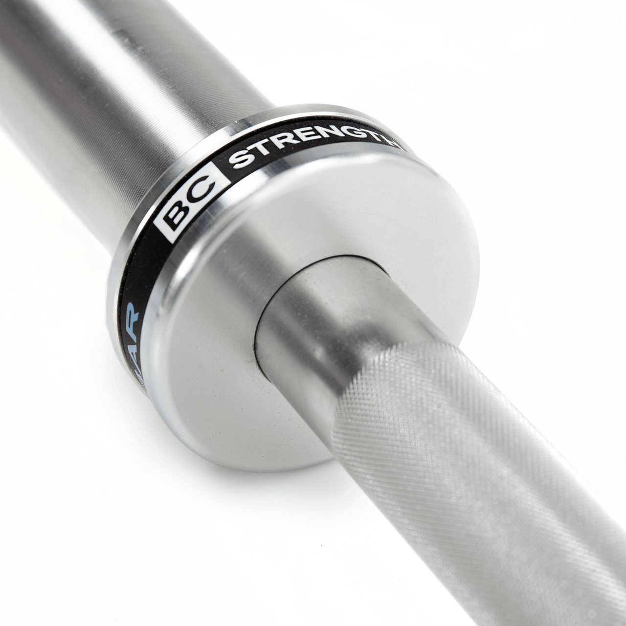 BC Strength Thruster Bar heavy-duty barbell for loaded hip thrusts and glute training