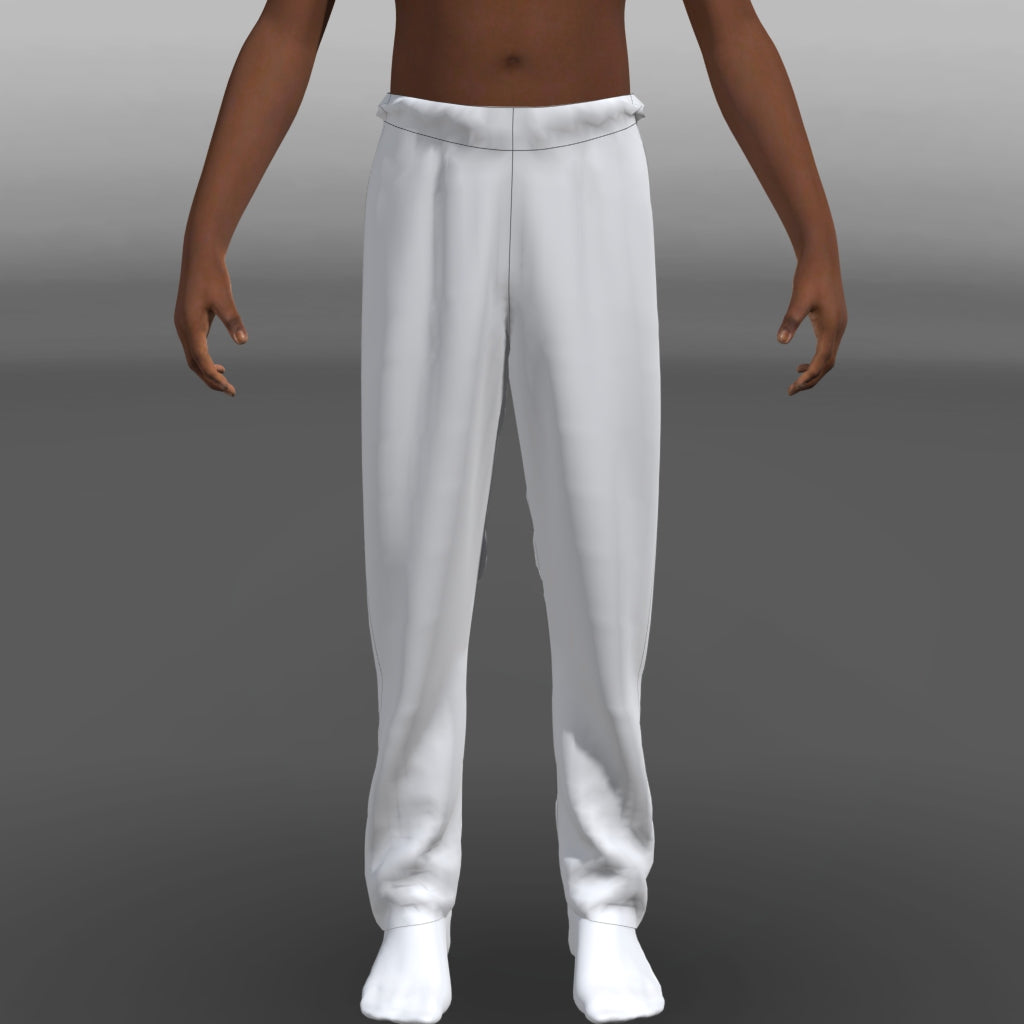 Fleece Sweatpants Traditional with Elastic Closure & Pockets example 1