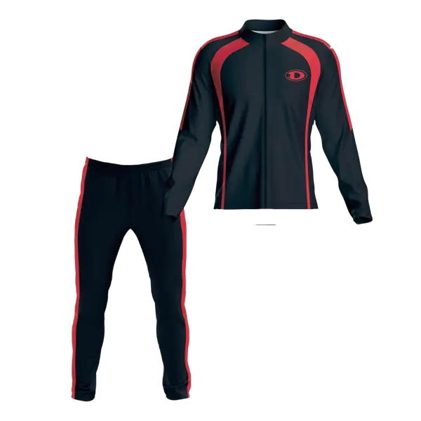 Track Suit (Warm Up Pants + Full-Zip Jacket – Pants and Jackets with Pockets) Kit