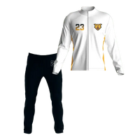 Thumbnail for Track Suit (Warm Up Pants + Full-Zip Jacket – Pants with No Pockets) Kit