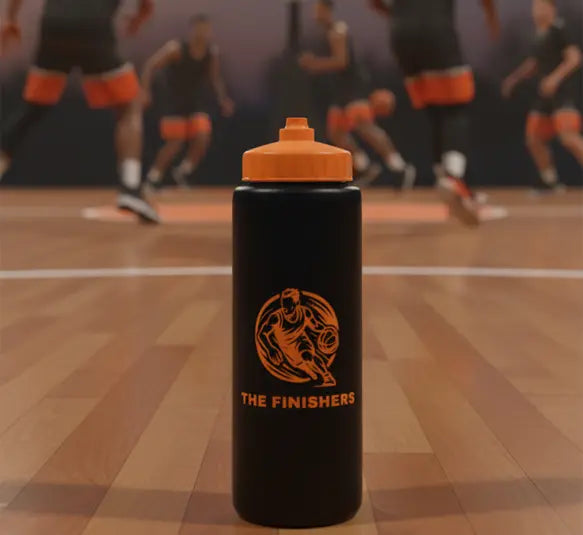 Custom 32 oz Valve Lid Sports Water Bottle – BPA-Free Plastic, Multiple Colors Available