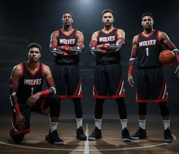 Custom Arm Sleeve with team logo and colors, snug polyester-spandex fit for training and games.