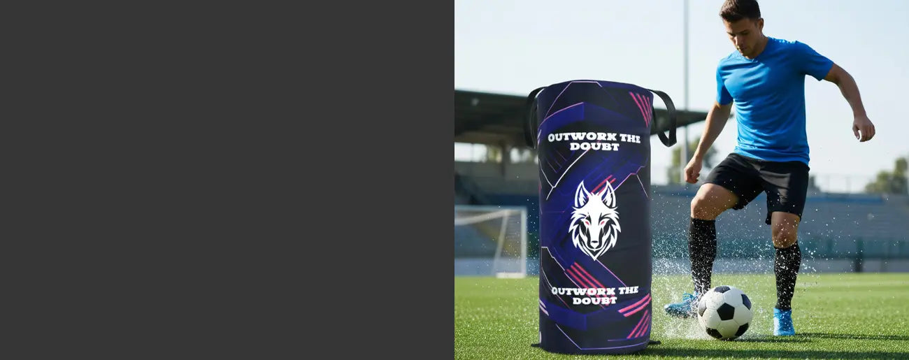 Custom Big Cone Pop Up Defender – Personalized for Teams and Training