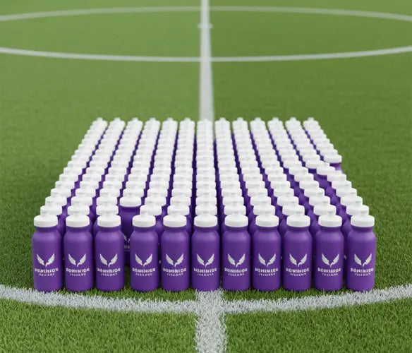 Durable BPA-free 20 oz custom sports & bike water bottle with team branding