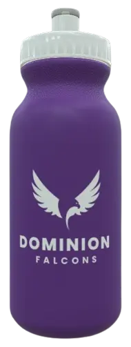 Hoopsking personalized 20 oz sports & bike water bottle for all athletes