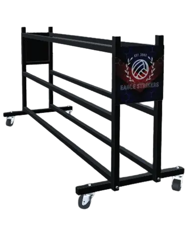 Hoopsking Custom 15-Ball Rack for All Teams and Athletic Programs